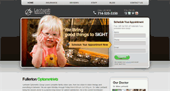 Desktop Screenshot of fullertoneyecare.com